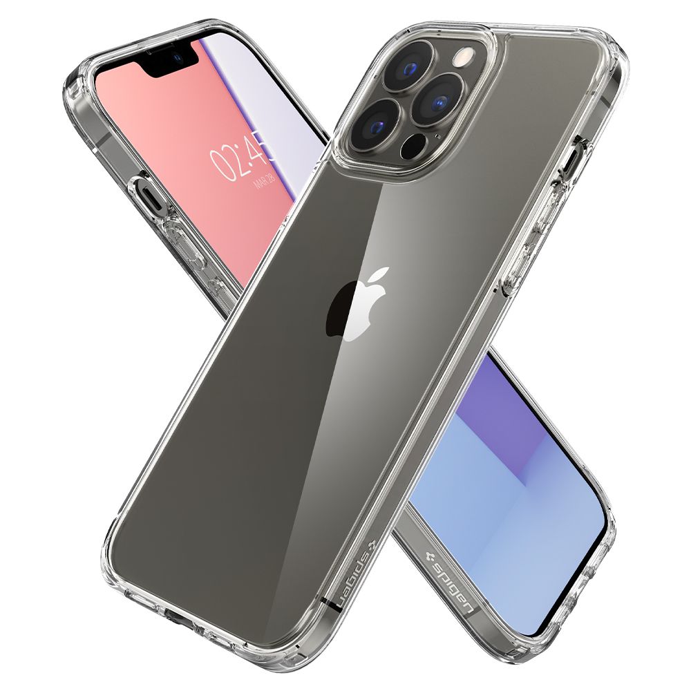 COPERTURA SPIGEN ULTRA HYBRID IPHONE 13 PRO MAX CRYSTAL CLEAR