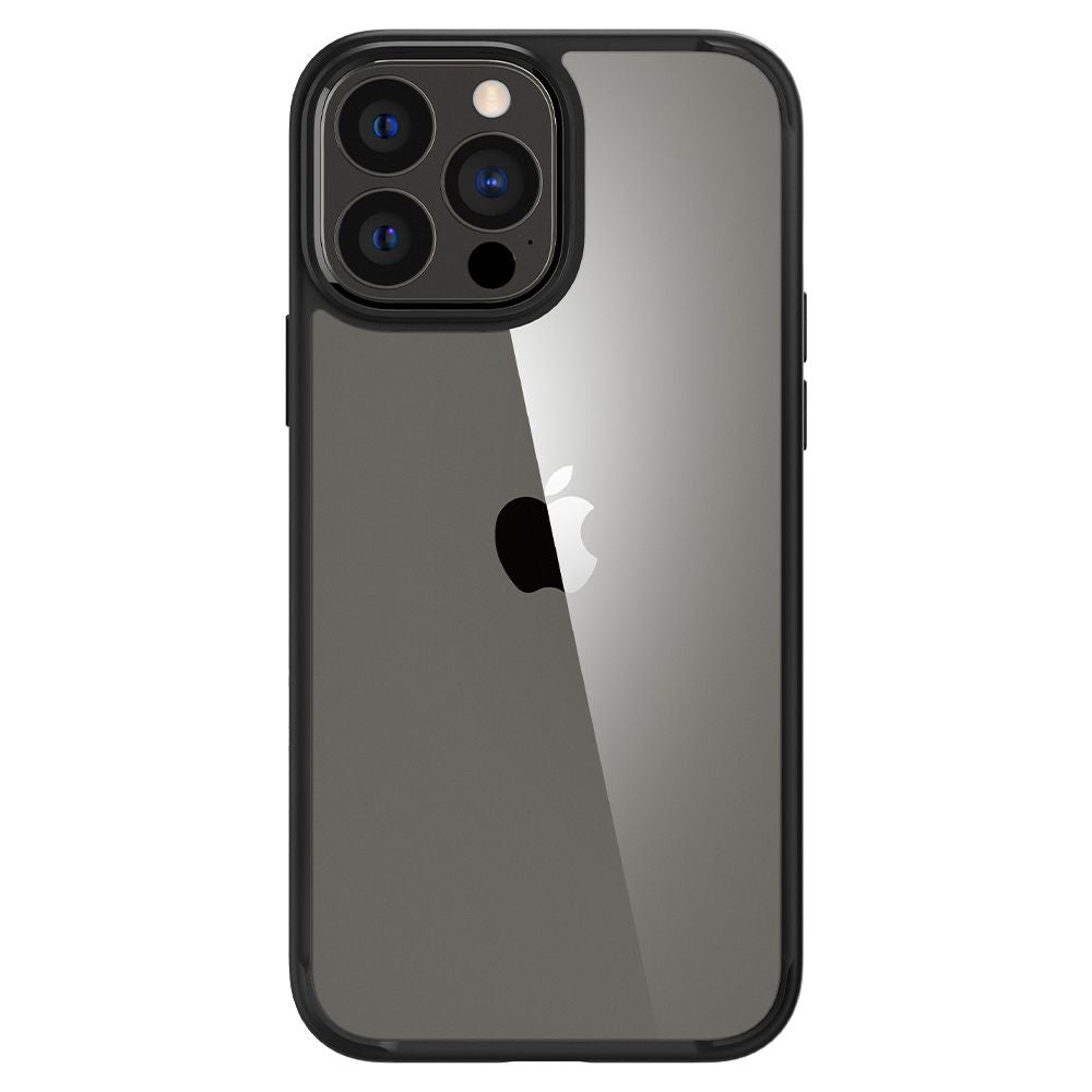 COPERTURA SPIGEN ULTRA HYBRID IPHONE 13 PRO MAX NERO OPACO