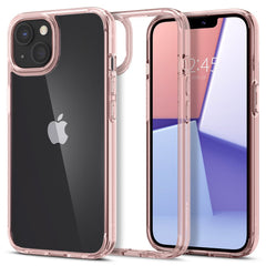 COPERTURA SPIGEN ULTRA HYBRID IPHONE 13 ROSE CRYSTAL