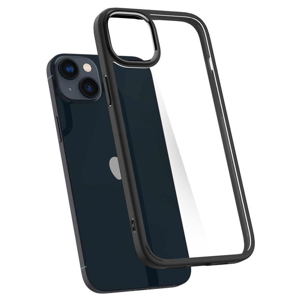 COPERTURA SPIGEN ULTRA HYBRID IPHONE 14 NERO OPACO