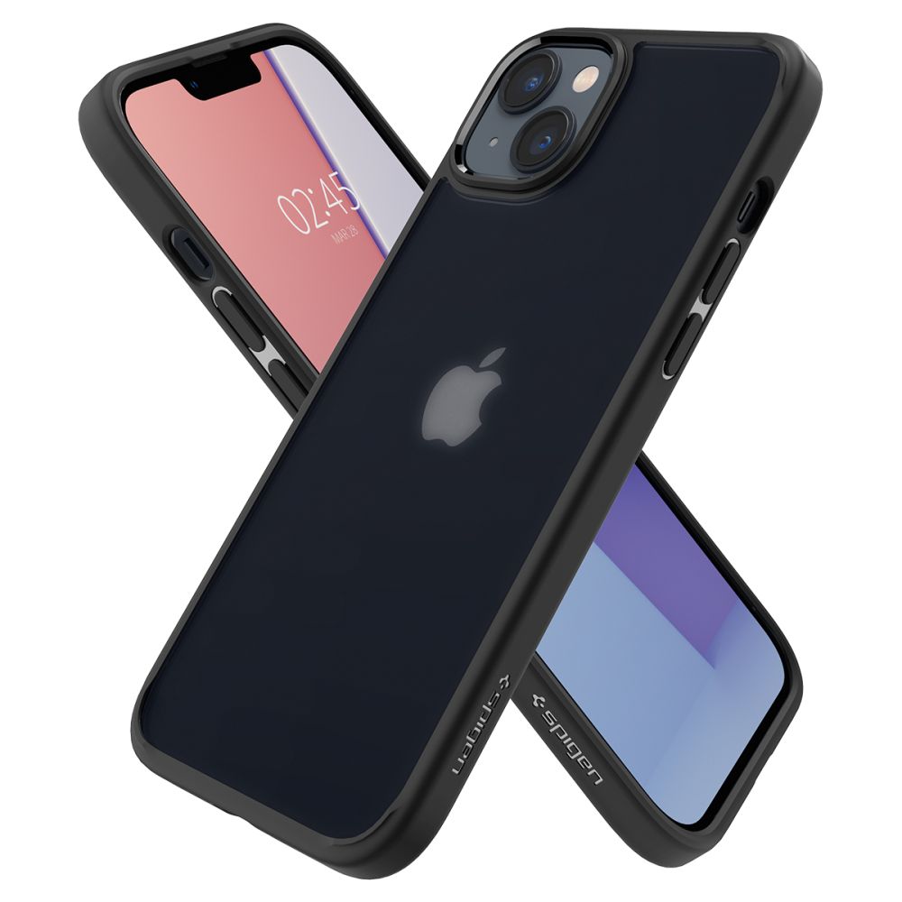 COPERTURA SPIGEN ULTRA HYBRID IPHONE 14 PLUS FROST BLACK