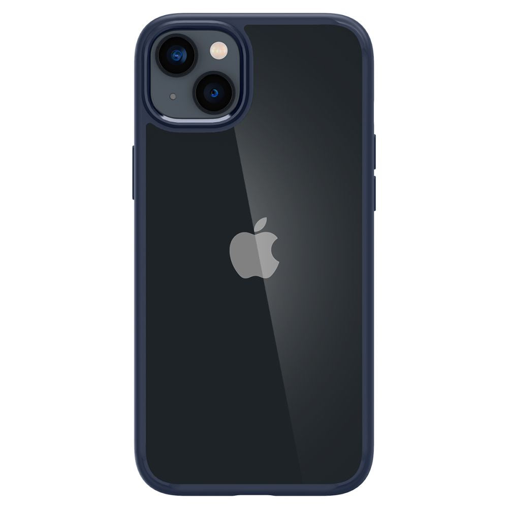 COPERTURA SPIGEN ULTRA HYBRID IPHONE 14 PLUS BLU NAVY