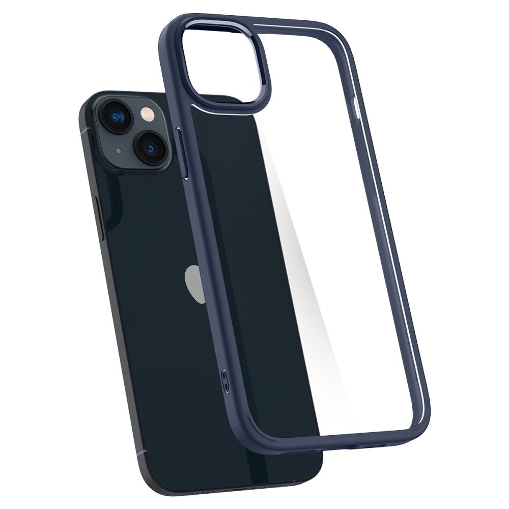 COPERTURA SPIGEN ULTRA HYBRID IPHONE 14 PLUS BLU NAVY
