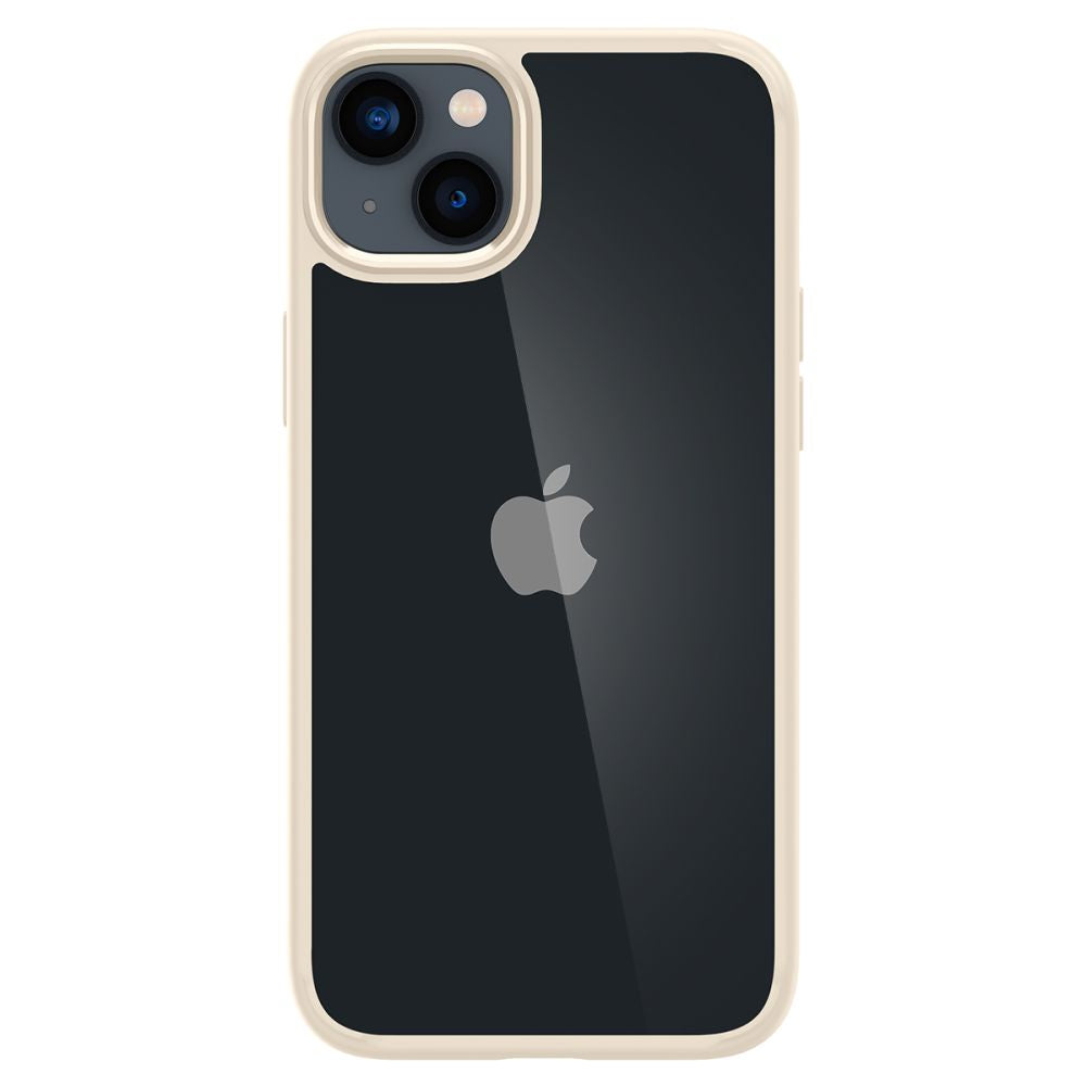 COPERTURA SPIGEN ULTRA HYBRID IPHONE 14 PLUS BEIGE SABBIOSO
