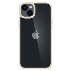 COPERTURA SPIGEN ULTRA HYBRID IPHONE 14 PLUS BEIGE SABBIOSO