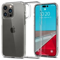 COPERTURA SPIGEN ULTRA HYBRID IPHONE 14 PRO CRYSTAL CLEAR