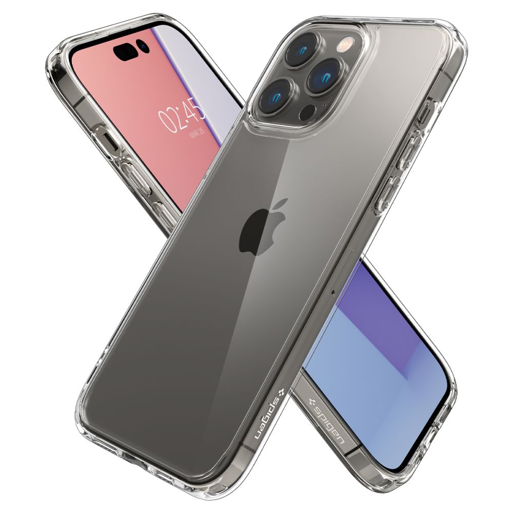 COPERTURA SPIGEN ULTRA HYBRID IPHONE 14 PRO MAX CRYSTAL CLEAR