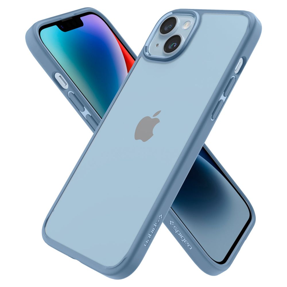 COPERTURA SPIGEN ULTRA HYBRID IPHONE 14 SIERRA BLUE