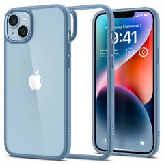 COPERTURA SPIGEN ULTRA HYBRID IPHONE 14 SIERRA BLUE