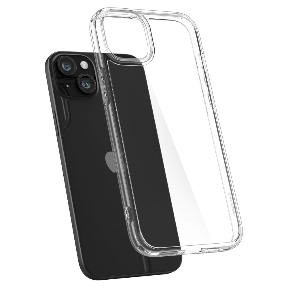 COPERTURA SPIGEN ULTRA HYBRID IPHONE 15 CRYSTAL CLEAR