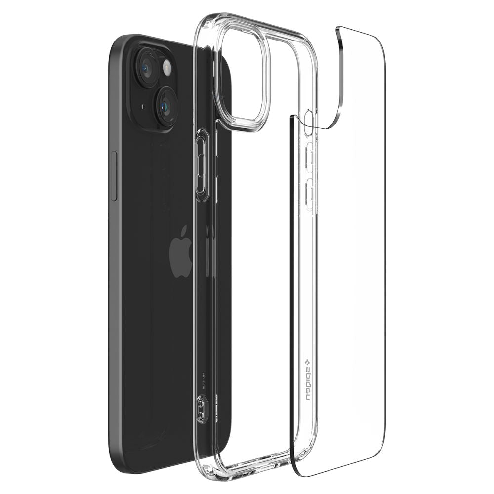 COPERTURA SPIGEN ULTRA HYBRID IPHONE 15 CRYSTAL CLEAR