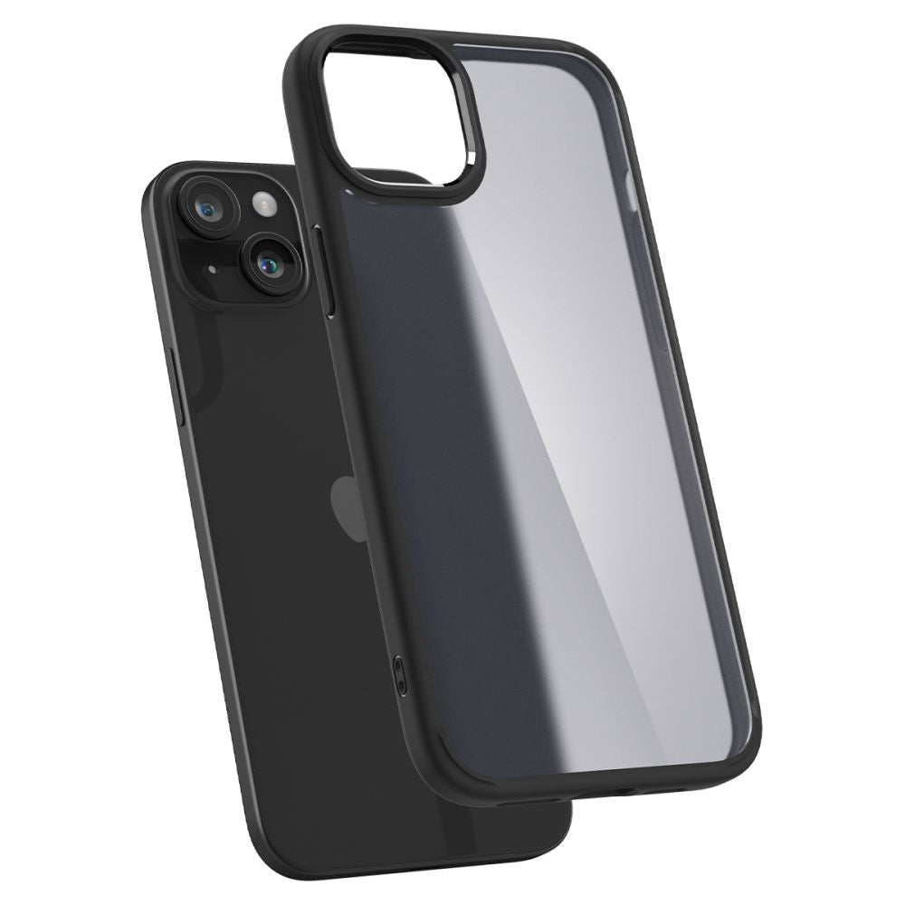 COPERTURA SPIGEN ULTRA HYBRID IPHONE 15 FROST BLACK