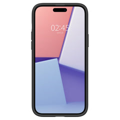 COPERTURA SPIGEN ULTRA HYBRID IPHONE 15 PLUS NERO OPACO