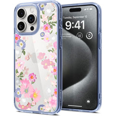COPERTURA SPIGEN ULTRA HYBRID IPHONE 15 PRO BLOSSOM