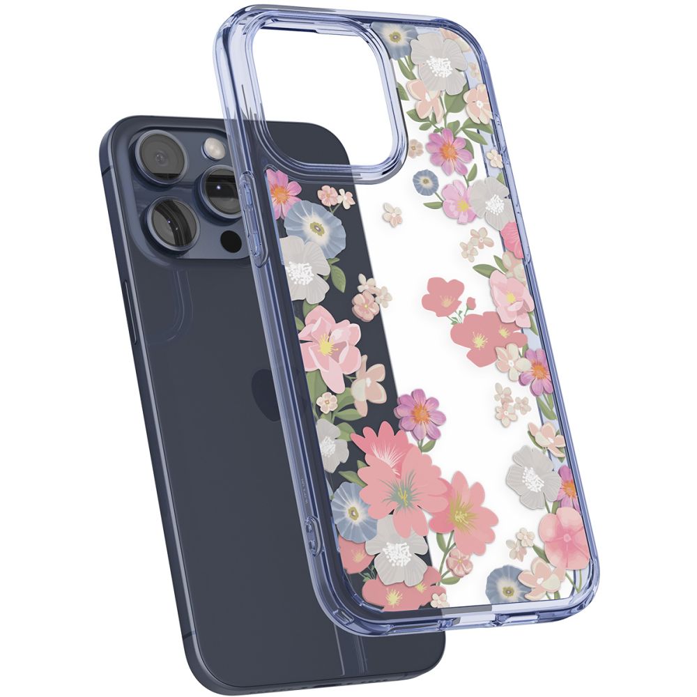 COPERTURA SPIGEN ULTRA HYBRID IPHONE 15 PRO BLOSSOM