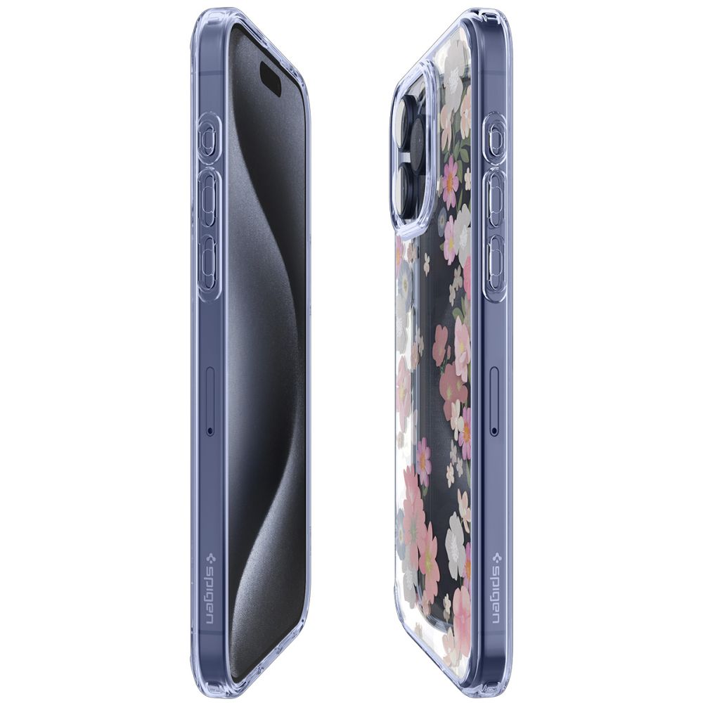 COPERTURA SPIGEN ULTRA HYBRID IPHONE 15 PRO BLOSSOM