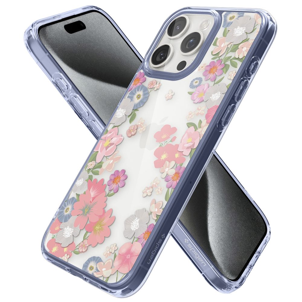 COPERTURA SPIGEN ULTRA HYBRID IPHONE 15 PRO BLOSSOM