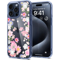 COPERTURA SPIGEN ULTRA HYBRID IPHONE 15 PRO BLOSSOM