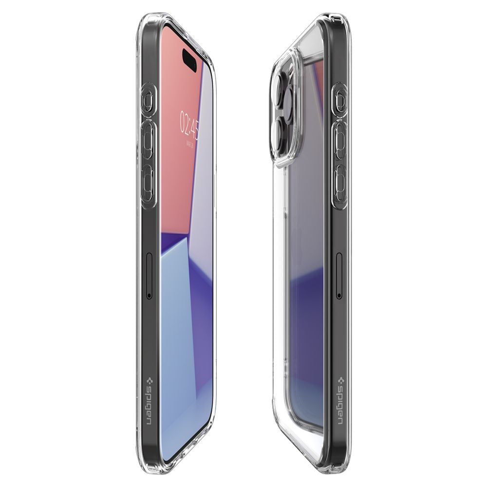 COPERTURA SPIGEN ULTRA HYBRID IPHONE 15 PRO CRYSTAL CLEAR