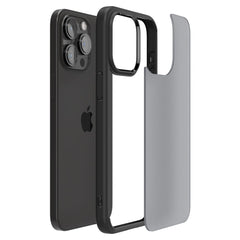 COPERTURA SPIGEN ULTRA HYBRID IPHONE 15 PRO FROST BLACK