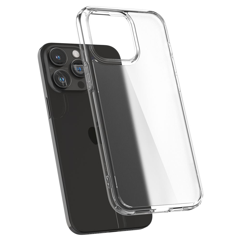COPERTURA SPIGEN ULTRA HYBRID IPHONE 15 PRO FROST CLEAR