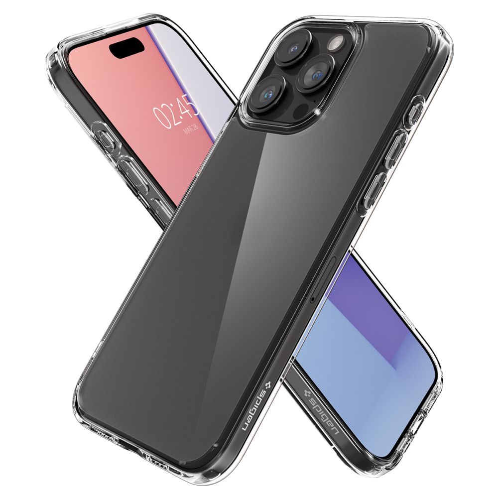 COPERTURA SPIGEN ULTRA HYBRID IPHONE 15 PRO FROST CLEAR
