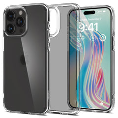 COPERTURA SPIGEN ULTRA HYBRID IPHONE 15 PRO FROST CLEAR