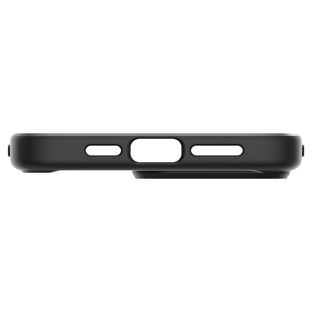 COPERTURA SPIGEN ULTRA HYBRID IPHONE 15 PRO NERO OPACO