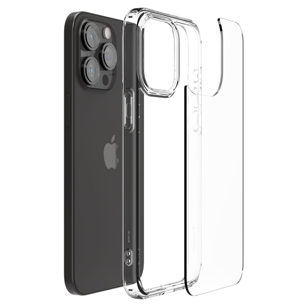 COPERTURA SPIGEN ULTRA HYBRID IPHONE 15 PRO MAX CRYSTAL CLEAR