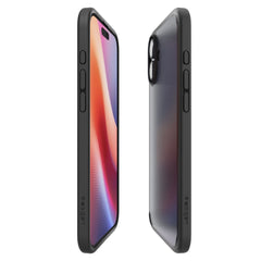 COPERTURA SPIGEN ULTRA HYBRID IPHONE 16 FROST BLACK
