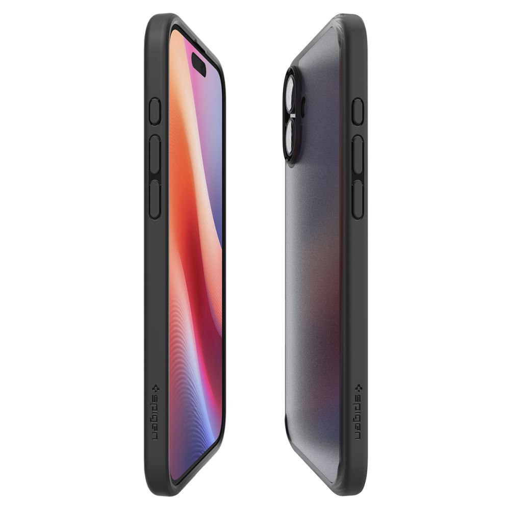 COPERTURA SPIGEN ULTRA HYBRID IPHONE 16 FROST BLACK