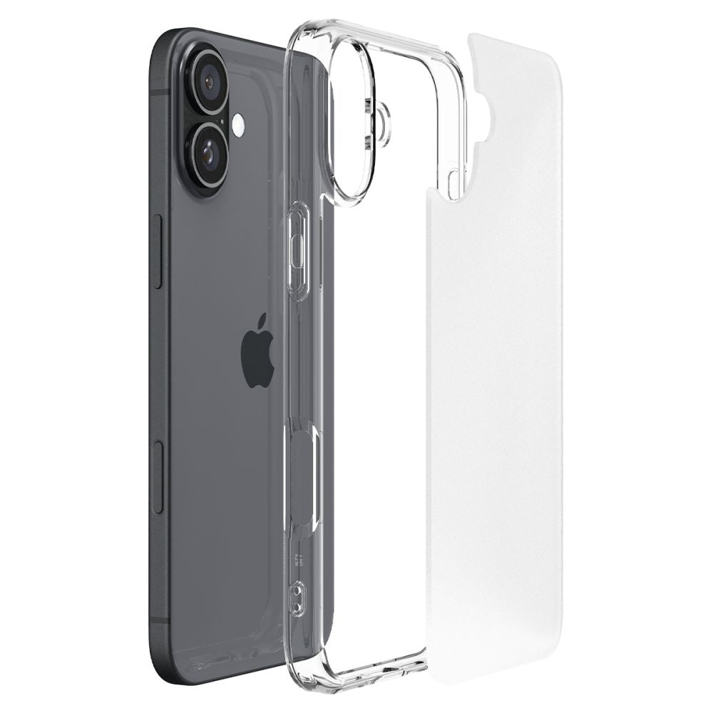 COPERTURA SPIGEN ULTRA HYBRID IPHONE 16 FROST CLEAR