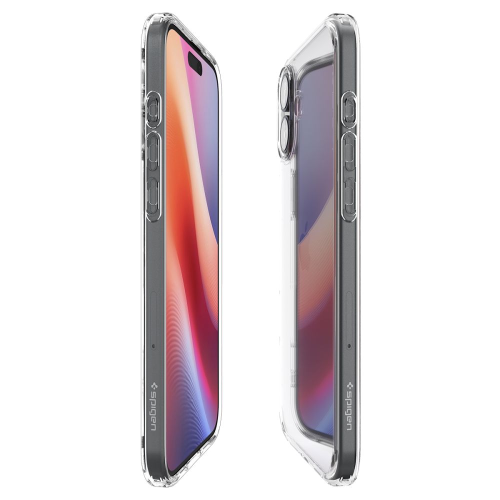 COPERTURA SPIGEN ULTRA HYBRID IPHONE 16 PLUS CRYSTAL CLEAR