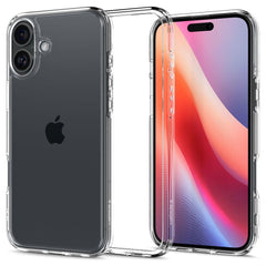COPERTURA SPIGEN ULTRA HYBRID IPHONE 16 PLUS CRYSTAL CLEAR