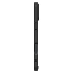 COPERTURA SPIGEN ULTRA HYBRID IPHONE 16 PLUS NERO OPACO