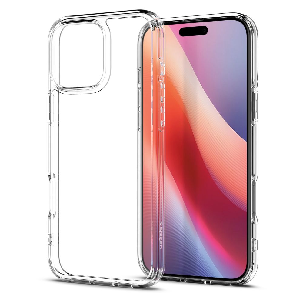 COPERTURA SPIGEN ULTRA HYBRID IPHONE 16 PRO CRYSTAL CLEAR