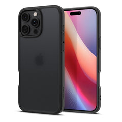 COPERTURA SPIGEN ULTRA HYBRID IPHONE 16 PRO FROST BLACK