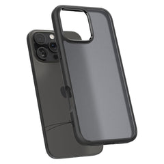 COPERTURA SPIGEN ULTRA HYBRID IPHONE 16 PRO FROST BLACK