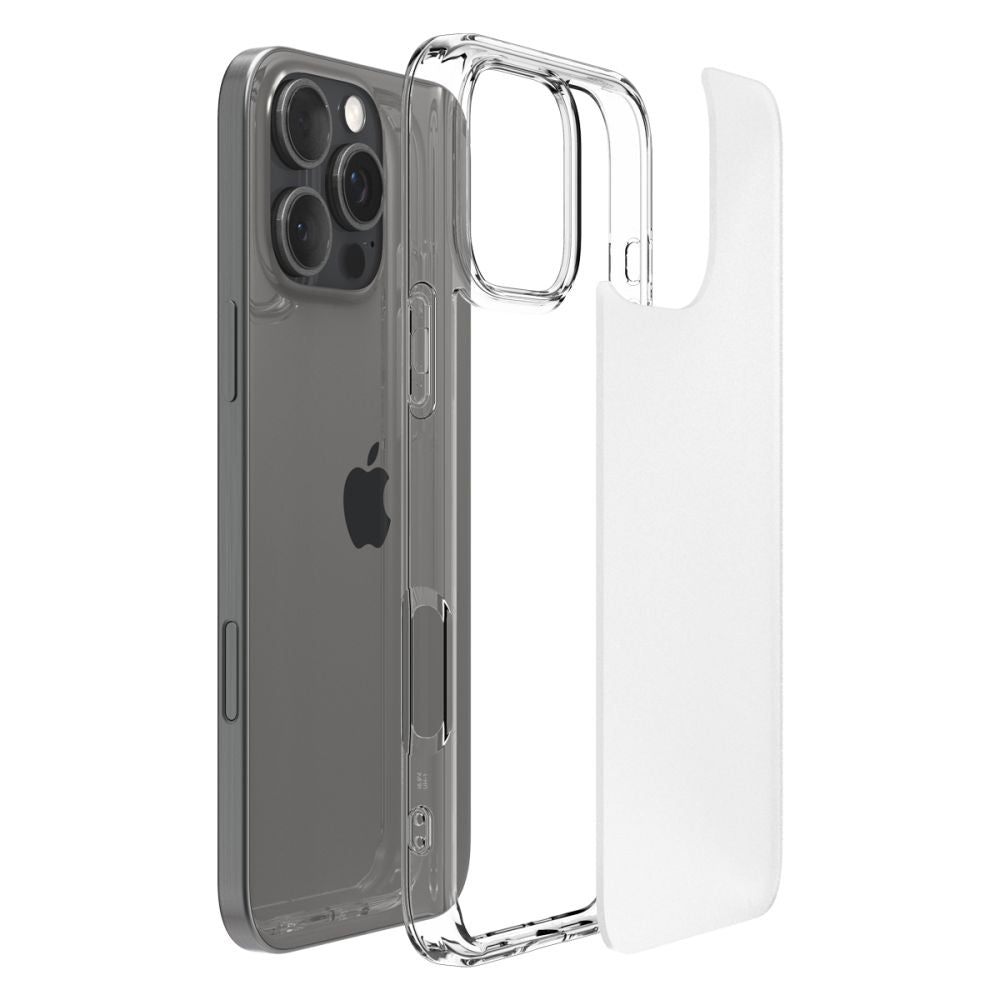 COPERTURA SPIGEN ULTRA HYBRID IPHONE 16 PRO FROST CLEAR