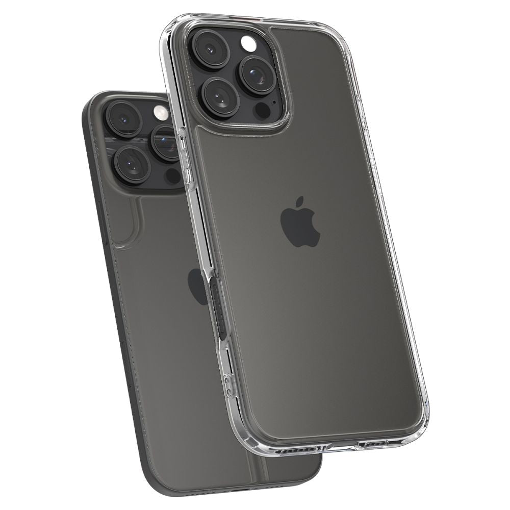 COPERTURA SPIGEN ULTRA HYBRID IPHONE 16 PRO MAX CRYSTAL CLEAR