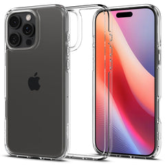 COPERTURA SPIGEN ULTRA HYBRID IPHONE 16 PRO MAX CRYSTAL CLEAR