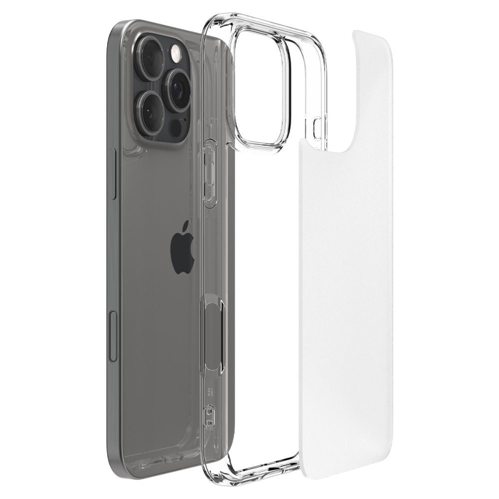 COPERTURA SPIGEN ULTRA HYBRID IPHONE 16 PRO MAX FROST CLEAR