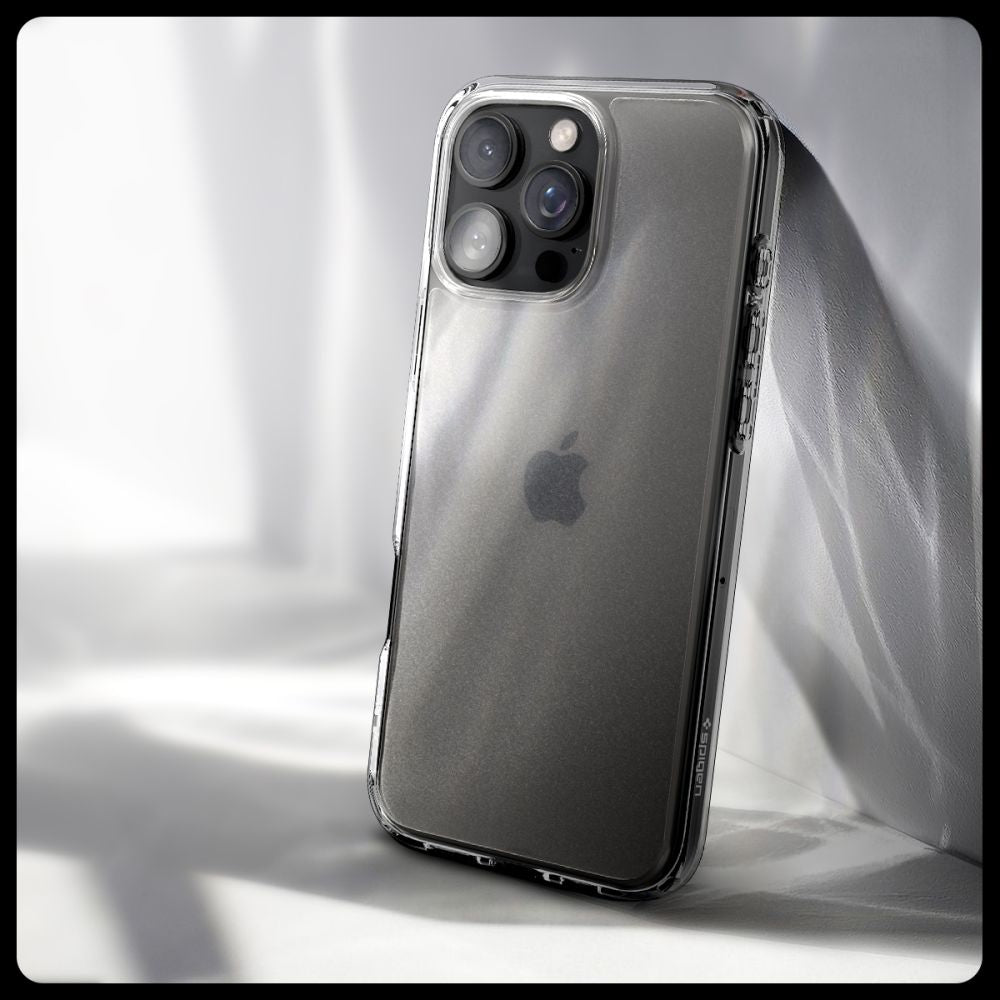 COPERTURA SPIGEN ULTRA HYBRID IPHONE 16 PRO MAX FROST CLEAR