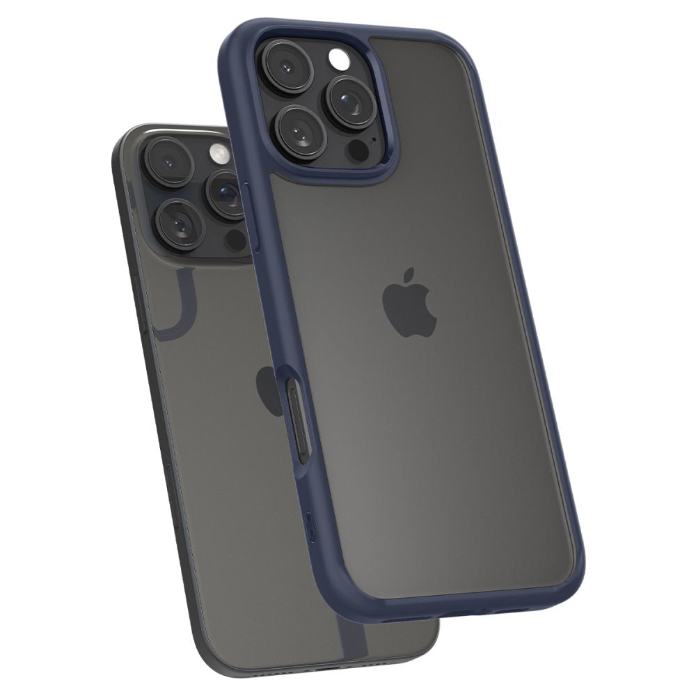 COPERTURA SPIGEN ULTRA HYBRID IPHONE 16 PRO MAX BLU NAVY