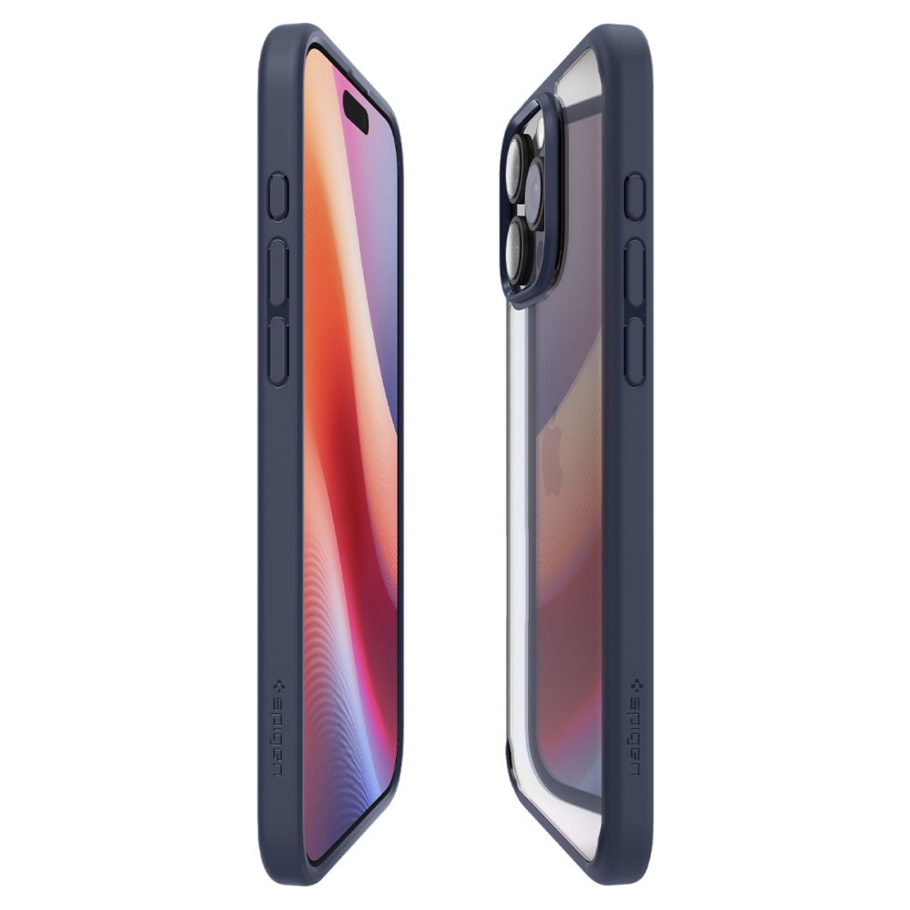 COPERTURA SPIGEN ULTRA HYBRID IPHONE 16 PRO MAX BLU NAVY