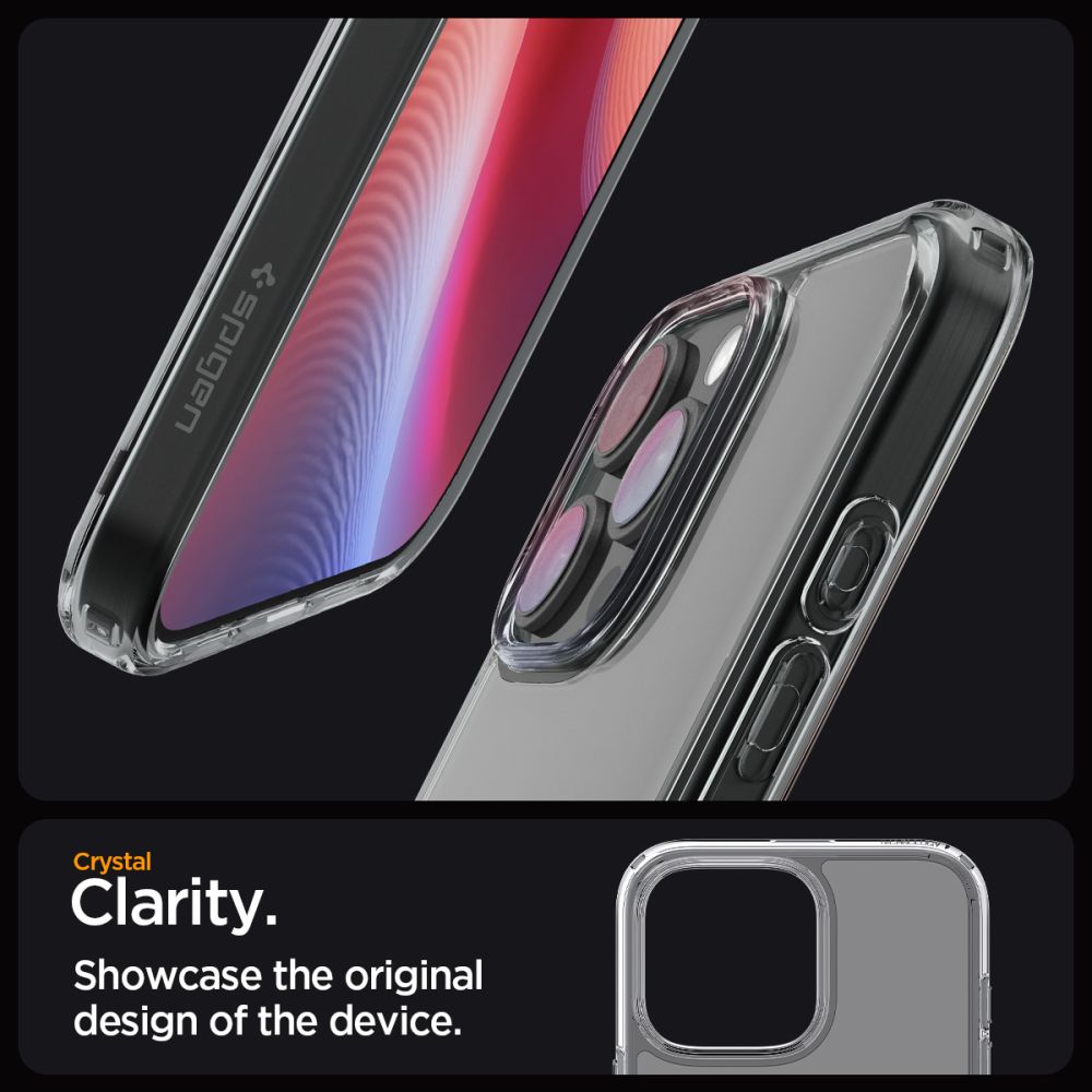 COPERTURA SPIGEN ULTRA HYBRID IPHONE 16 PRO MAX SPACE CRYSTAL