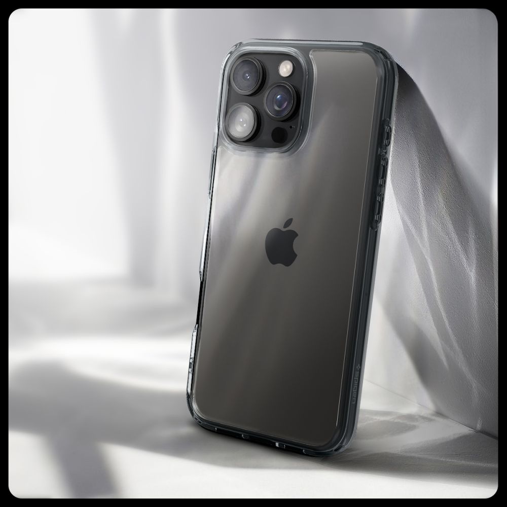 COPERTURA SPIGEN ULTRA HYBRID IPHONE 16 PRO SPACE CRYSTAL