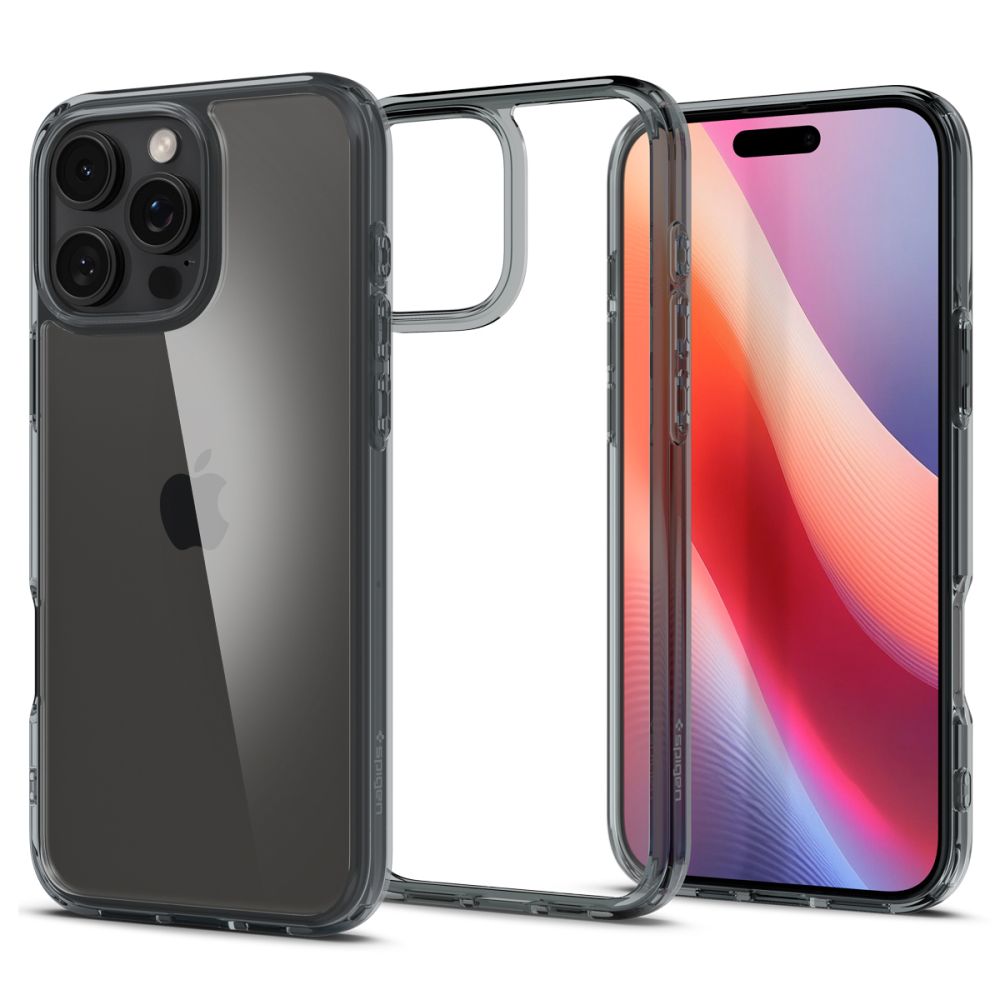 COPERTURA SPIGEN ULTRA HYBRID IPHONE 16 PRO SPACE CRYSTAL
