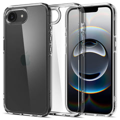 COPERTURA SPIGEN ULTRA HYBRID IPHONE 16E CRYSTAL CLEAR