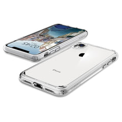 COPERTURA SPIGEN ULTRA HYBRID IPHONE XR CRYSTAL CLEAR